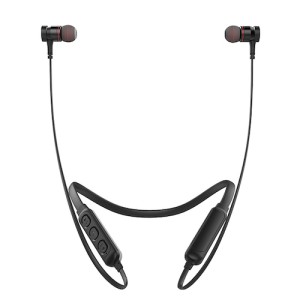 Awei G-10bl Bluetooth Sports Earphones Magnetic Absorption Earbuds - Black
