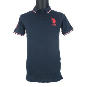 Men's Polo T-shirt - Navy Blue
