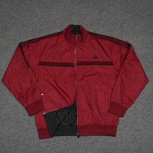 Men's Winter Double Sided Jacket - 8669 - Red And Black