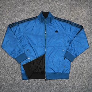 Men's Winter Double Sided Jacket - 8802 - Blue And Black