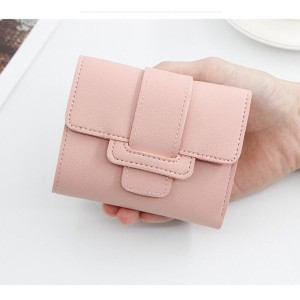 Card Holder Coin Purse - Baby Pink