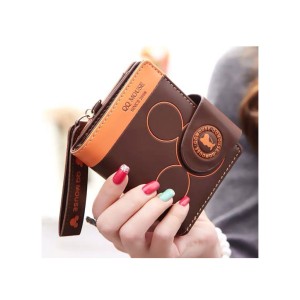 Mickey Mini Wallet - Chocolate