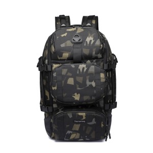 Ozuko 9386 Custom Cooler Large Capacity Outdoor Multifunctional Waterproof Hiking Picnic Travel Backpacks (camouflage)