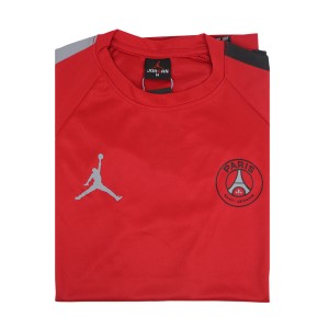Paris Saint-germain Chinigura Fabrics Short Sleeve Jersey T-shirt (maroon)