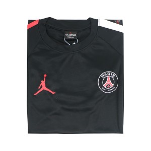 Paris Saint-germain Chinigura Fabrics Short Sleeve Jersey T-shirt (black)