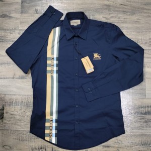 Men's Premium Quality Full Sleeve Cotton Shirts (navy Blue)