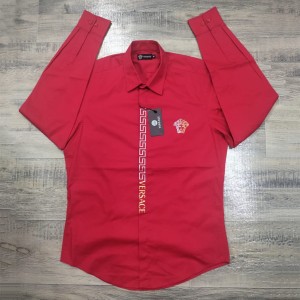 Men's Premium Quality Full Sleeve Cotton Shirts (red)