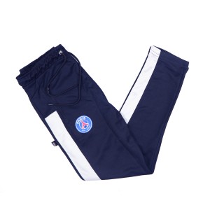 Paris Saint-germain 23 Stylish And Fashionable Mesh Fabric Narrow Fit Trouser For Men (navy Blue)
