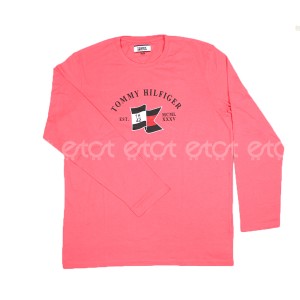 Men's Winter Exclusive Premium Quality Mcml Stylish & Fashionable Full Sleeve Cotton T-shirt (pink)