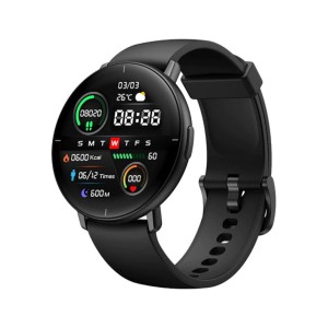 Mibro Lite Smart Watch Amoled Screen With Spo2 - Black